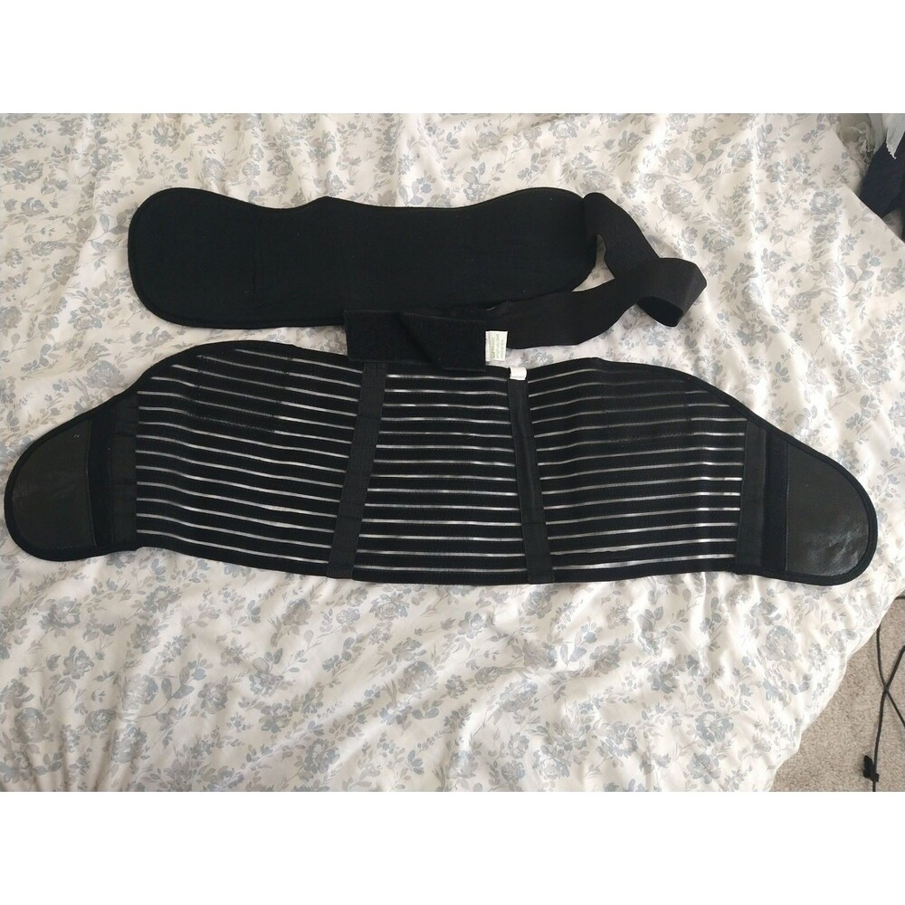 Neotech Black Maternity Belt/ Belly Band Support Size:Large  Black